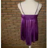 nuisette femme t.38 mauve