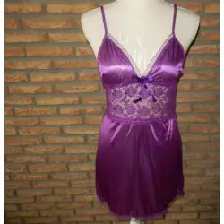 nuisette femme t.38 mauve 