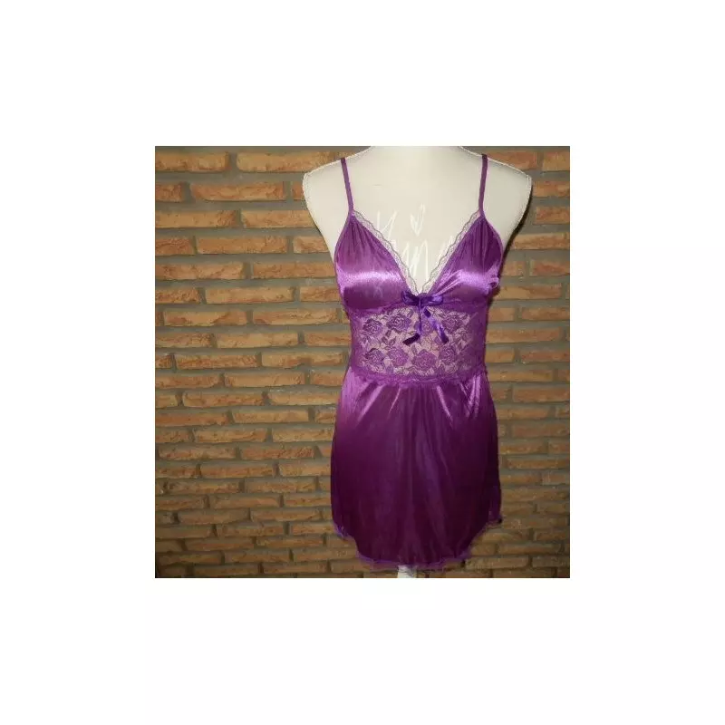 nuisette femme t.38 mauve 