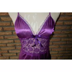 nuisette femme t.38 mauve 