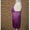 nuisette femme t.38 mauve 