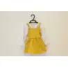 ensemble robe et t-shirt jaune 18m