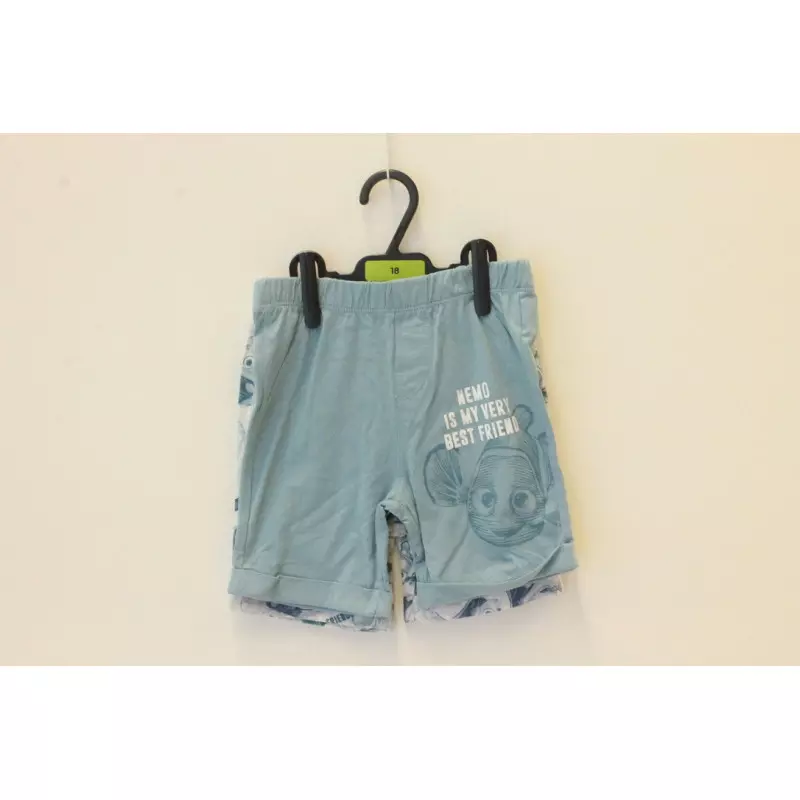 lot de 2 shorts bleu verda 18m