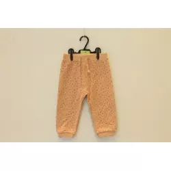 x2 pantalon fille sable 18m