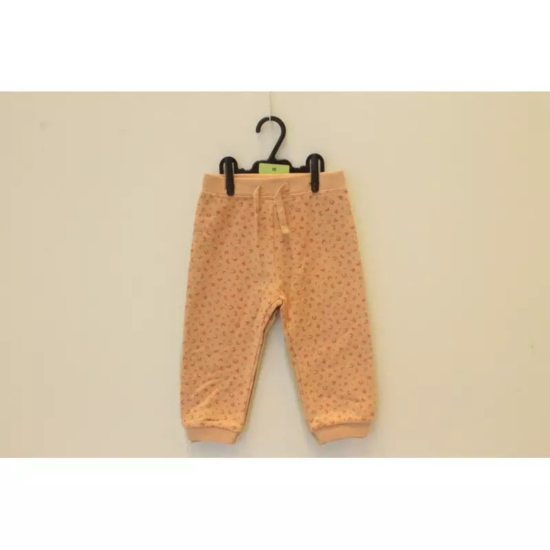 x2 pantalon fille sable 18m