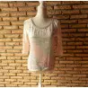 blouse femme t.38  rose - p.bréal - 