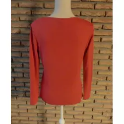 blouse femme t.38 rouge - zamba - 