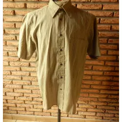 chemise homme t.L kaki - MC panthon - 