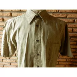 chemise homme t.L kaki - MC panthon - 