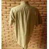 chemise homme t.L kaki - MC panthon - 