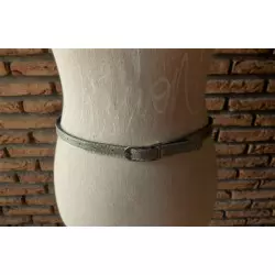 ceinture argentée