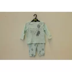 pyjama bebe 2pcs ciel 18m