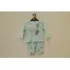 pyjama bebe 2pcs ciel 18m