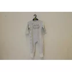 pyjama bebe gris c cla 18m