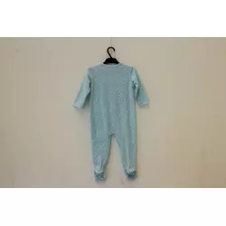 pyjama ve turquoise 18m