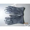 Gants noirs dame en vinyle (taille M)