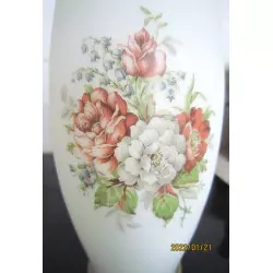 Ancien Vase fleuri vintage