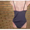 maillot femme t.38 gris fonçé - tissaia -