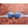 soutien gorge femme t.90b bleu blanc