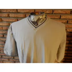 tee shirt homme t.XXXL beige - 3 suisses -