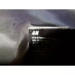 veste femme t.38 noire argentée - H&M -