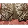 veste femme t.38 noire argentée - H&M -