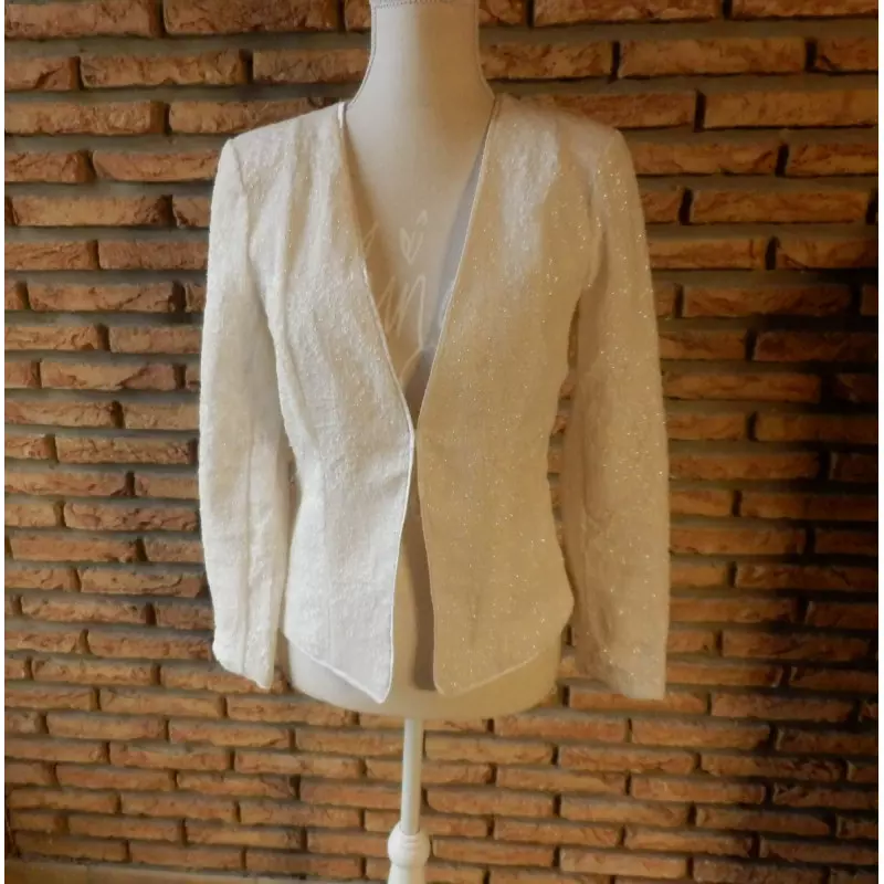 veste femme t.38 beige - H&M -