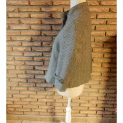 manteau court femme t.38 gris - camaieu - 12 -