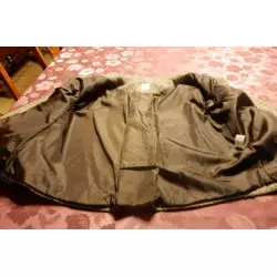 manteau court femme t.38 gris - camaieu - 12 -