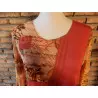 blouse femme t.40 rouge - affinités - 106 -