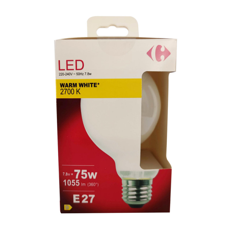 AMPOULE LED G95 E27 MILKY