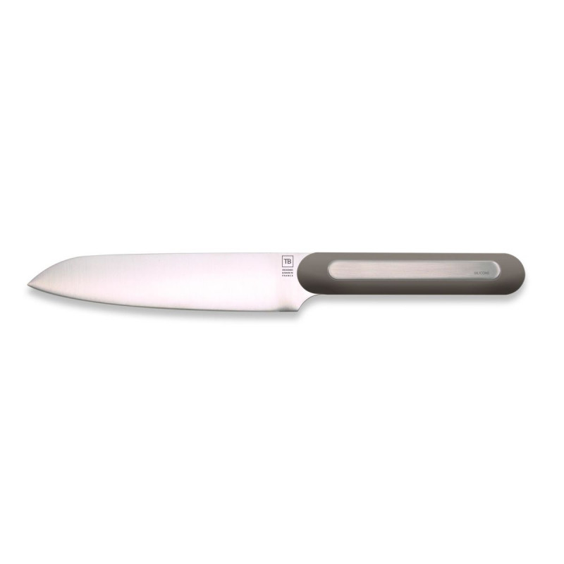 Couteau Santoku avec manche en silicone