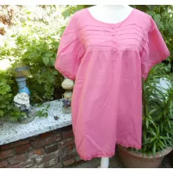 blouse femme t.40 rose - ella - neuve - 36 -