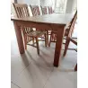 Table teck et 8 chaises