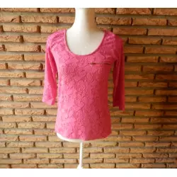 blouse femme t.36 rose - cache-cache - 98 -