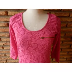 blouse femme t.36 rose - cache-cache - 98 -