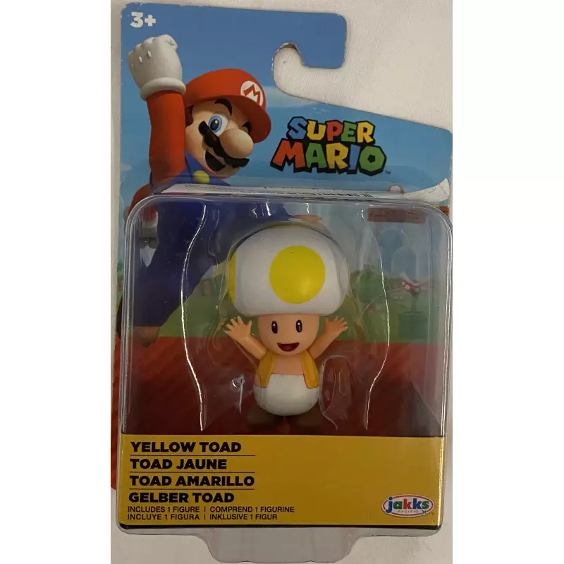 SUPER MARIO FIGURINES - Toad jaune