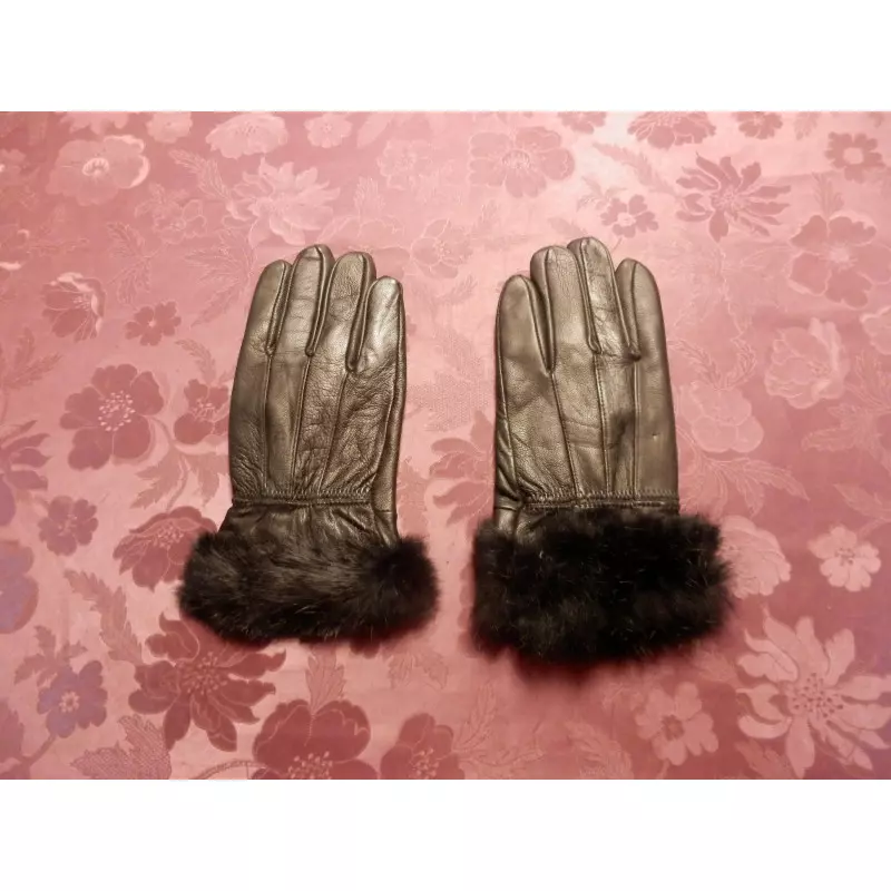 gants femme t.M noir - 13 -