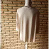 blouse femme t.40 beige - camaieu - 113 -