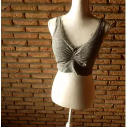 soutien gorge femme t.L gris - tqf --30-