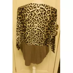 blouse femme t.40 brune - zara - 79 -