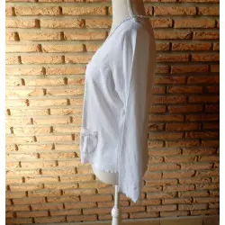 blouse femme t.40 blanche - 72 -