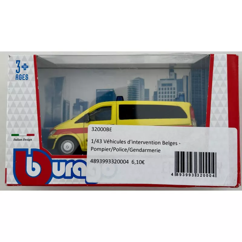 BURAGO Véhicule d'intervention 1/43