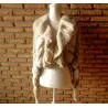 gilet femme t.36 beige - H&M - 67 -