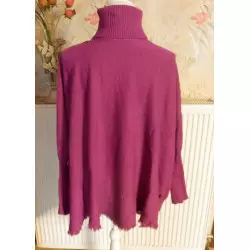 -69- pull femme t.U fushia - farfalla - neuf