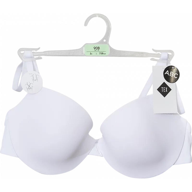 Soutien-gorge femme blanc 90B TEX