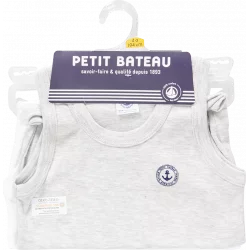 2 T-shirt sans manche Petit Bateau 4 ans