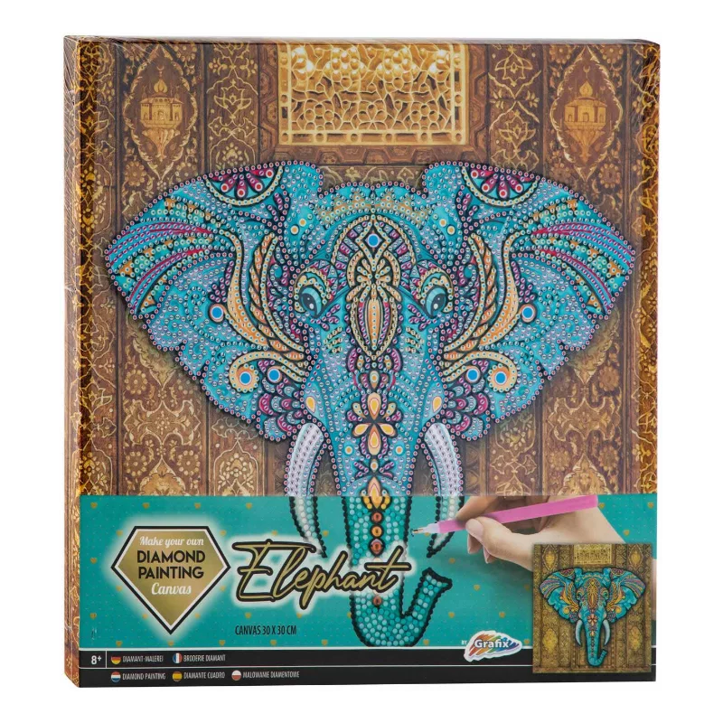 Broderie - Diamant painting Elephant