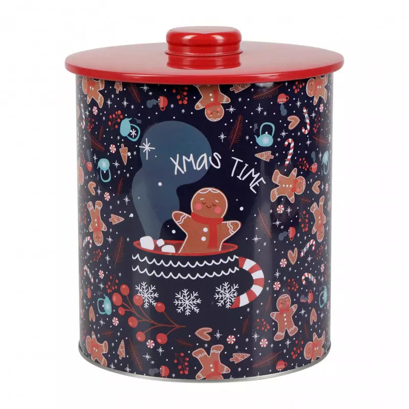 BOITE METAL 4L NOEL 17CM