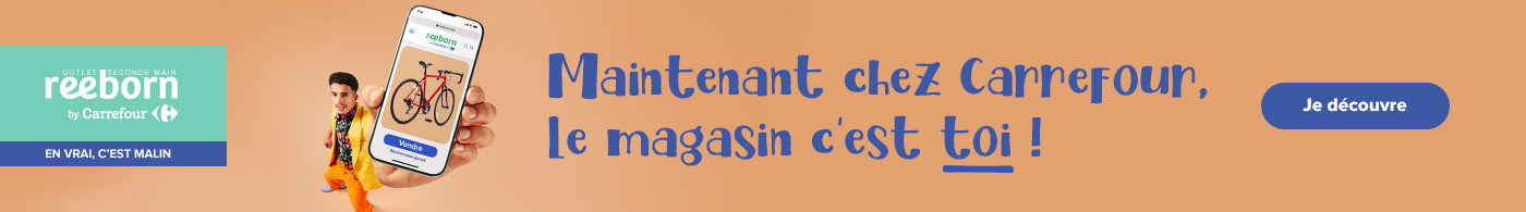Maintenant chez carrefour, le magasin c'est toi !
